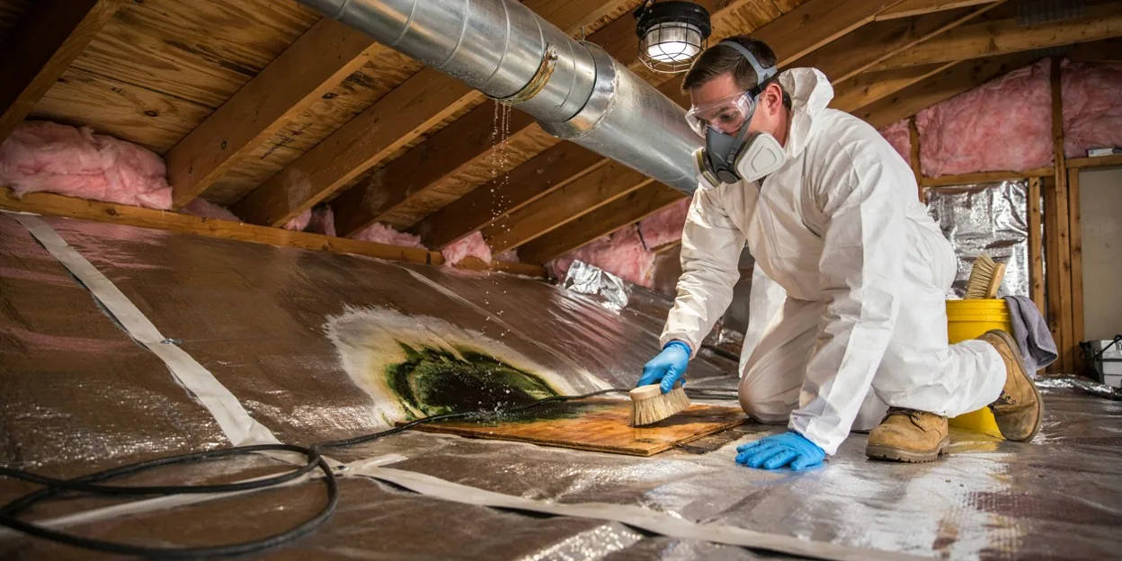 Attic Mold Remediation in Arvada, CO